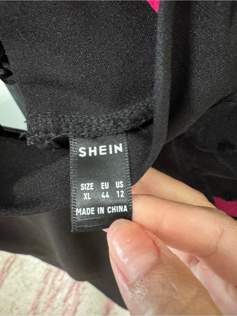2/for $20 🪩 SHEIN Black Sheer Polka Dot Sleeves Mini Dress (Women’s X-Large) - Picture 10 of 11